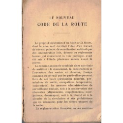 Le nouveau code de la route...