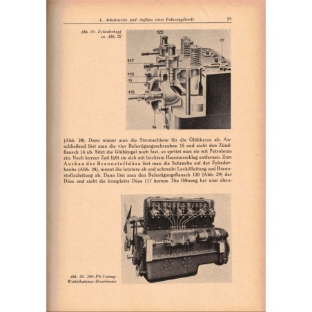 Reparaturhandbuch für Lastwagen und Omnibusse, Band 1. Mayer-Sidd & Müller, 1942 - Eisenbahn, trains, techniques