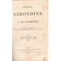 Histoire des Girondins, T1, Alphonse de Lamartine, 1865 - Révolution de 1789, droit constitutionnel