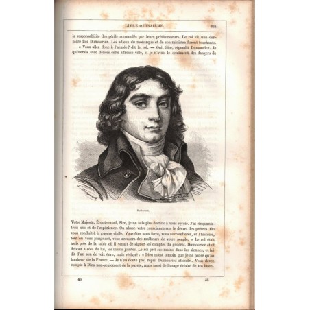 Histoire des Girondins, T1, Alphonse de Lamartine, 1865 - Révolution de 1789, droit constitutionnel