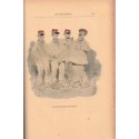 Le train de 8h47, la vie de caserne, Georges Courteline entre 1888 et 1900 - armée, uniformes militaires, illustrateurs, trains,