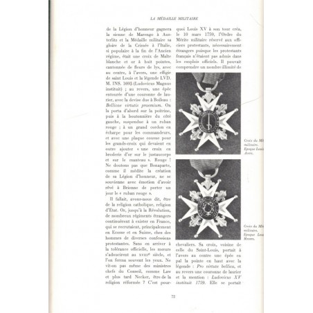 La médaille militaire, Michel Massian, 1972 - Charles Werner déporté résistant guerre 1939-1945, uniformes militaires, armée,