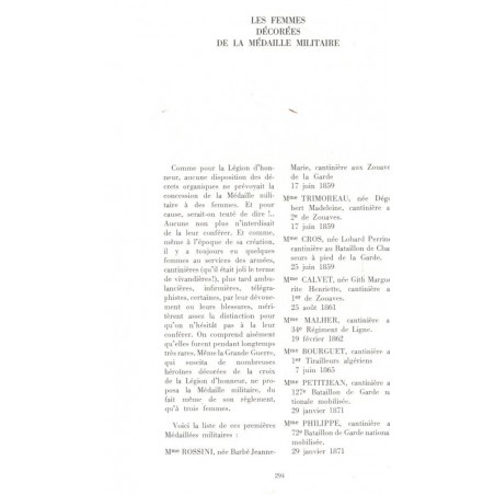 La médaille militaire, Michel Massian, 1972 - Charles Werner déporté résistant guerre 1939-1945, uniformes militaires, armée,