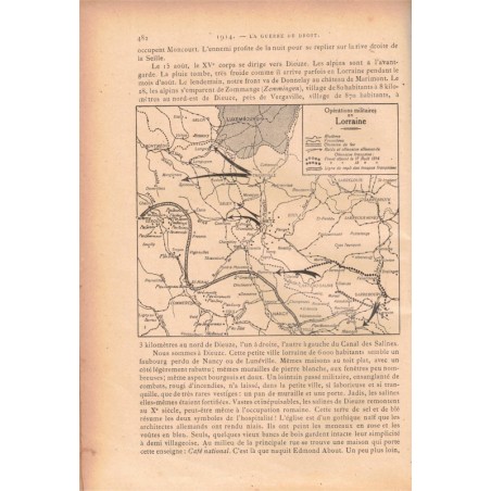 1914 Histoire illustrée de la guerre du Droit T2, Emile Hinzelin, 1916 - guerre 1914-1918, bataille de la Marne, guerre mondiale