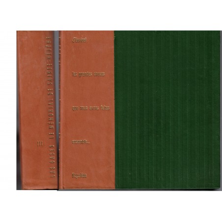 Le mémorial de Sainte Hélène, T3, Comte de Las Cases - histoire Ier Empire, biographie Napoléon, livres de collection