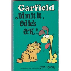 Garfield, admit it, odie's o.k. ! Jim Davis, 1983 - cats, chats, BD, cartoon, humour, children, english