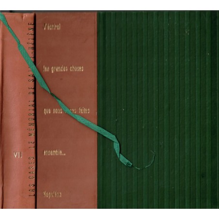 Le mémorial de Sainte Hélène, T7, Comte de Las Cases - histoire Ier Empire, biographie mémoires de Napoléon en exil