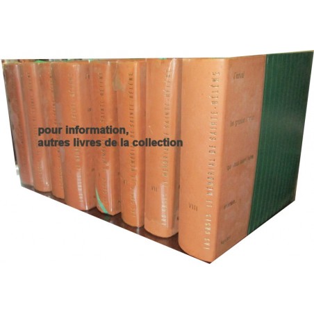 Le mémorial de Sainte Hélène, T7, Comte de Las Cases - histoire Ier Empire, biographie mémoires de Napoléon en exil