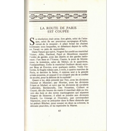 La Campagne de France 1814, Mémoires du Comte de Ségur, aide de camp de l'Empereur, 1970 - Napoléon, Empire, Armées