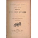 Journal d'un sous-officier 1870, Amédée Delorme, 1915 - militaire, guerre franco-prussienne 1870