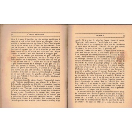 L'Aiglon prisonnier, Octave Aubry, 1935 - biographies, fils de Napoléon, vie intime, Premier Empire, revues historiques