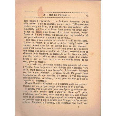 L'Aiglon prisonnier, Octave Aubry, 1935 - biographies, fils de Napoléon, vie intime, Premier Empire, revues historiques