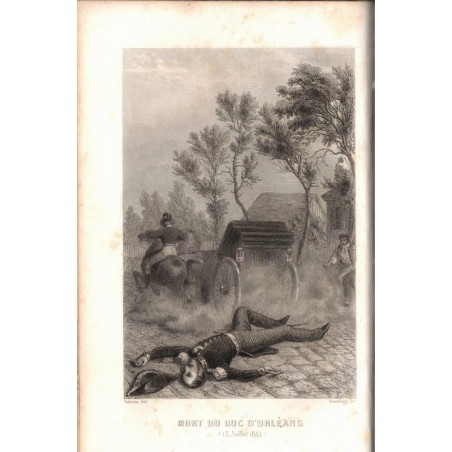 Histoire de huit ans 1840-1848, T2, Elias Regnault, 1851 - Louis Philippe, monarchie de Juillet, Seconde République, gravures