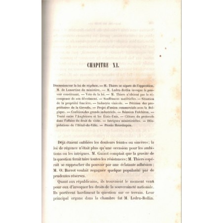 Histoire de huit ans 1840-1848, T2, Elias Regnault, 1851 - Louis Philippe, monarchie de Juillet, Seconde République, gravures