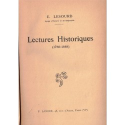 Lectures historiques...