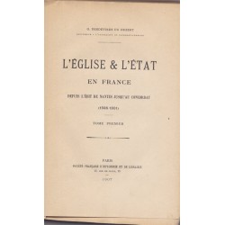 L'Eglise et l'Etat en...