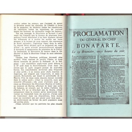 Les mémoires de Joseph Fouché, Ministre de la Police, 1959 - Révolution de 1789, Premier Empire, Napoléon Bonaparte