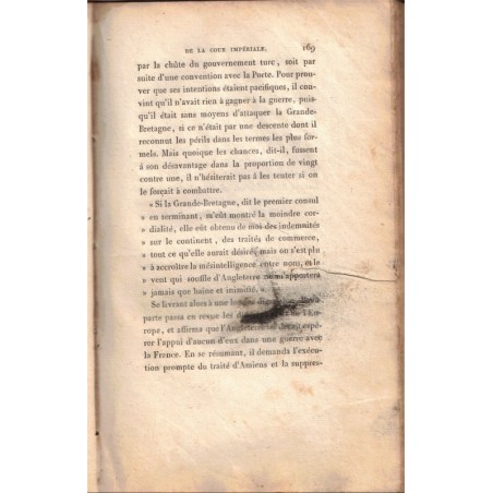Mémoires et révélations d'un page de la Cour Impériale de 1802 à 1815, T1 1830 - Napoléon Ier Empire
