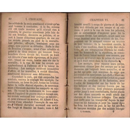 Histoire de la première Croisade, Joseph-François Michaud, 1873 - chrétienté, Moyen Age, Bibliothek Französischer Werke