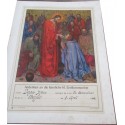 Diplôme de Première Communion, 1944, Benfeld, Erstkommunion - image pieuse,