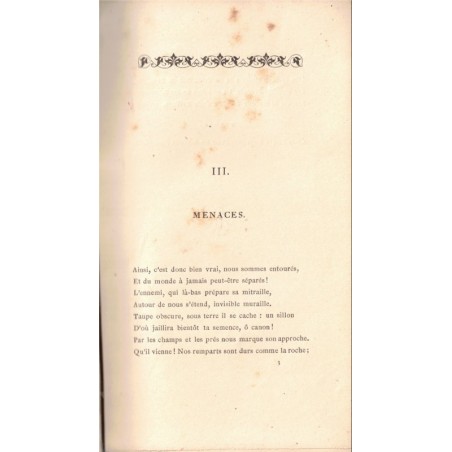 Un mois terrible août-septembre 1870, 1875 - siège de Strasbourg, guerre franco-prussienne, alsatiques, poésie