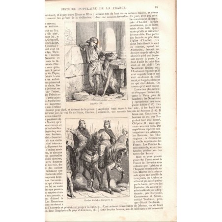 Histoire populaire de la France T1, Lahure, 1864 - histoire de France