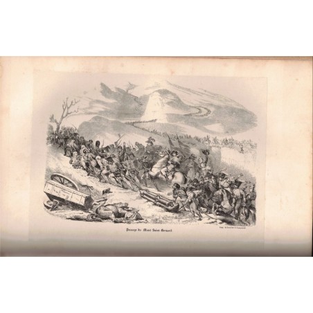 Mémorial de Sainte-Hélène, 2 tomes, De las Cases, 1842 - mémoires de Napoléon Bonaparte en exil, Ier Empire