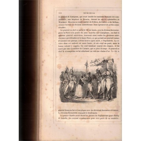 Mémorial de Sainte-Hélène, 2 tomes, De las Cases, 1842 - mémoires de Napoléon Bonaparte en exil, Ier Empire