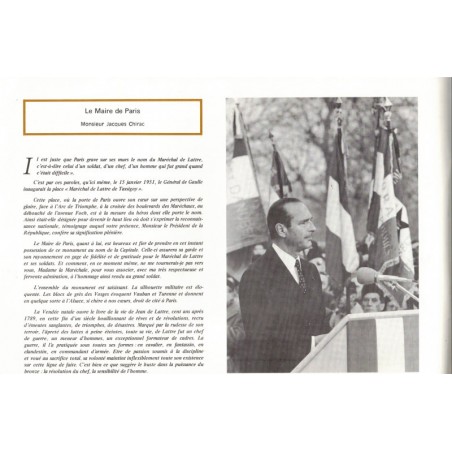 Hommage national au Maréchal de Lattre et à ses soldats, 1981 - 2e guerre mondiale, héros militaires