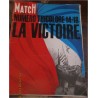 Paris-Match, numéro tricolore 14/18, la Victoire, n°803 29 août 1964 - guerre 1914-1918, avions Dassault, Alain Delon