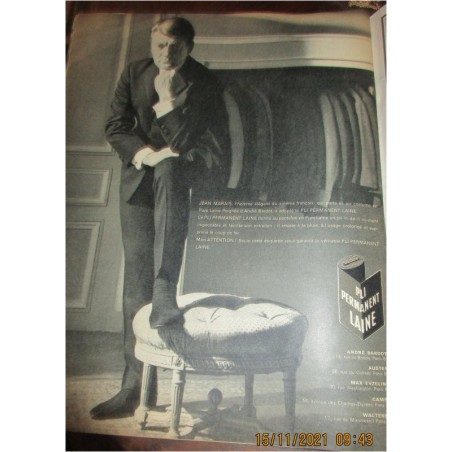 Paris-Match, numéro tricolore 14/18, la Victoire, n°803 29 août 1964 - guerre 1914-1918, avions Dassault, Alain Delon