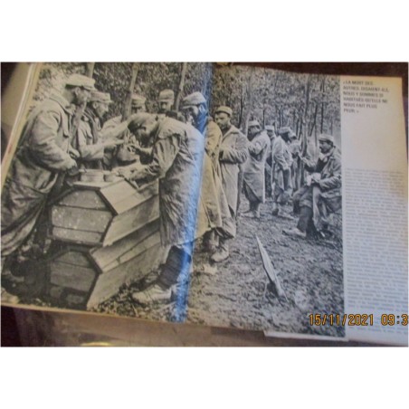 Paris-Match, numéro tricolore 14/18, les tranchées, n°801 15 août 1964 - guerre 1914-1918, anciennes revues