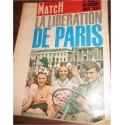 Paris-Match, Août 1944 La libération de Paris, n°793 20 juin 1964 - 2e guerre mondiale, Joséphine Baker, Radio luxembourg