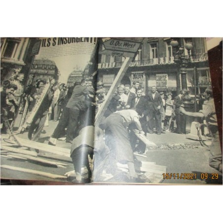 Paris-Match, Août 1944 La libération de Paris, n°793 20 juin 1964 - 2e guerre mondiale, Joséphine Baker, Radio luxembourg