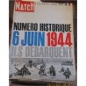 Paris-Match, 6 Juin 1944 Ils débarquent, n°791 6 juin 1964 - 2e guerre mondiale, Julien Green à Paris, Nehru Inde,