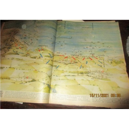 Paris-Match, numéro historique 6 Juin 1944 Ils débarquent, n°791 6 juin 1964 - 2e guerre mondiale, anciennes revues