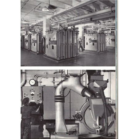 Sandoz, 75 ans d'activité, 1961 - industrie textile, usine chimique, produits pharmaceutiques, laboratoire