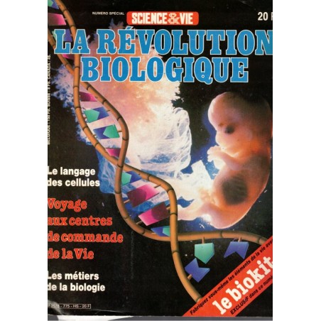 Sciences et Vie, la révolution biologie, le biokit - revues scientifiques,