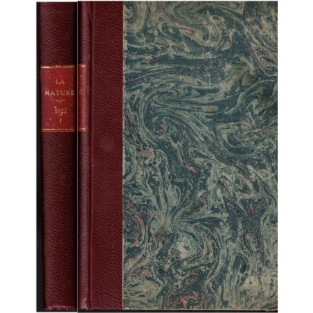 La nature, revue des sciences et de leurs applications à l'art et à l'industrie, 1922, 1er sem -, voyages, techniques, sciences,