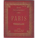 Album photographique dépliant Paris Versailles Taride, 1900, - guide Paris 1900, photographies artistiques