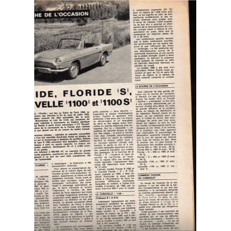 L'automobile août 1966 N°244 ET supplément Sport Mécanique  - revues automobiles, voitures 1966