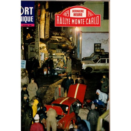 L'automobile février 1969 N°273 ET supplément Sport Mécanique  - revues automobiles, voitures 1966