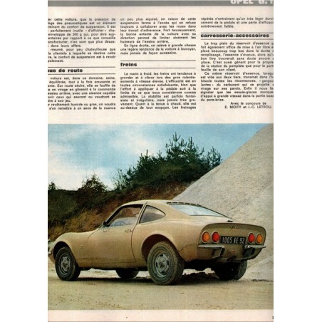 L'automobile février 1969 N°273 ET supplément Sport Mécanique  - revues automobiles, voitures 1966