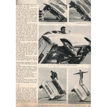 L'automobile mars 1968 N°263 ET supplément Sport Mécanique  - revues automobiles, voitures 1966