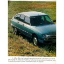 Citroën GSA année modèle 1980 - revues automobiles, publicité voitures