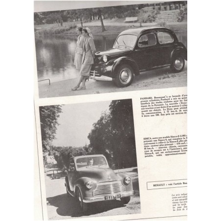 Réalités 1947 n°20, Salon de l'automobile - actualités 1947, mode 1947, automobiles 1947