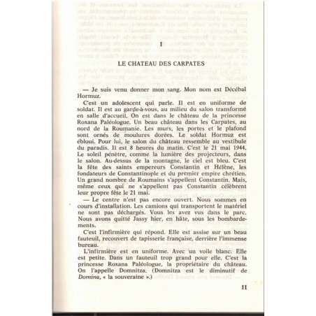 Dieu reçoit le dimanche, Virgil Gheorghiu, 1975 - écrivains roumains, littérature française