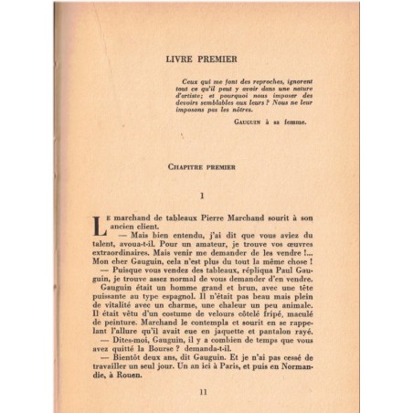 Et l'or de leurs corps, Charles Gorham, 1956 - romans américains, littérature étrangère, Paul Gauguin, biographies peintres
