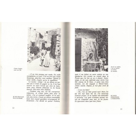 La vie n'est pas un roman, Claire Gallois, 1978 - romans français, Cercle du Nouveau Livre
