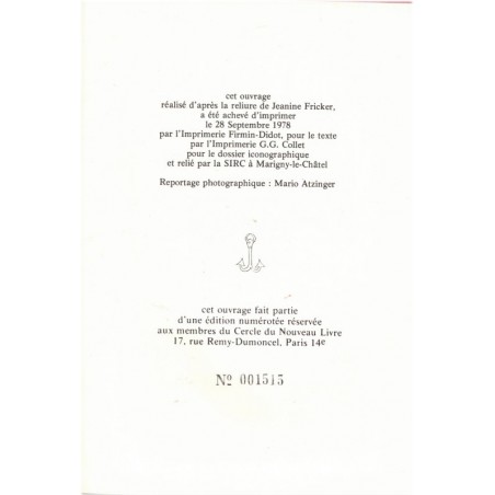 La vie n'est pas un roman, Claire Gallois, 1978 - romans français, Cercle du Nouveau Livre